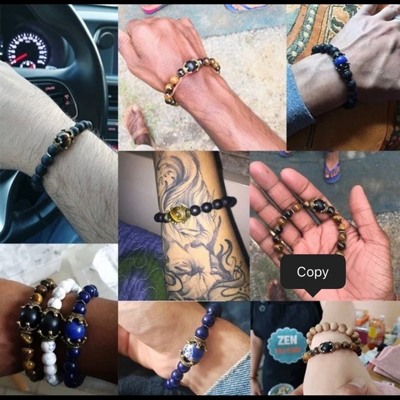 Crown Jewel Unisex Charm Bracelet - Picture 4 of 5